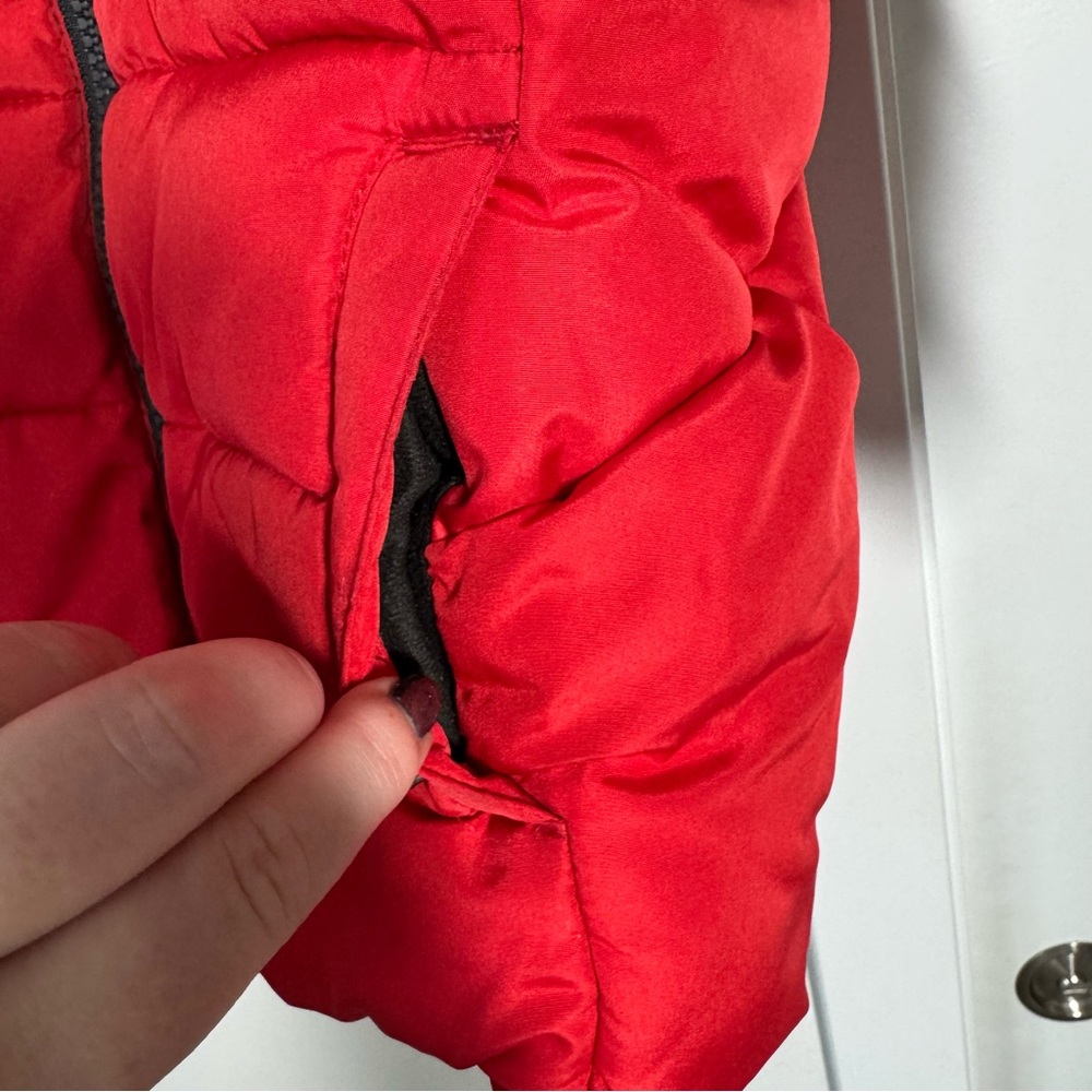 ZeroXposur Boy’s Heavyweight Winter Coat Size 4T Red Black Gray Fleece Sherpa - Picture 3 of 12